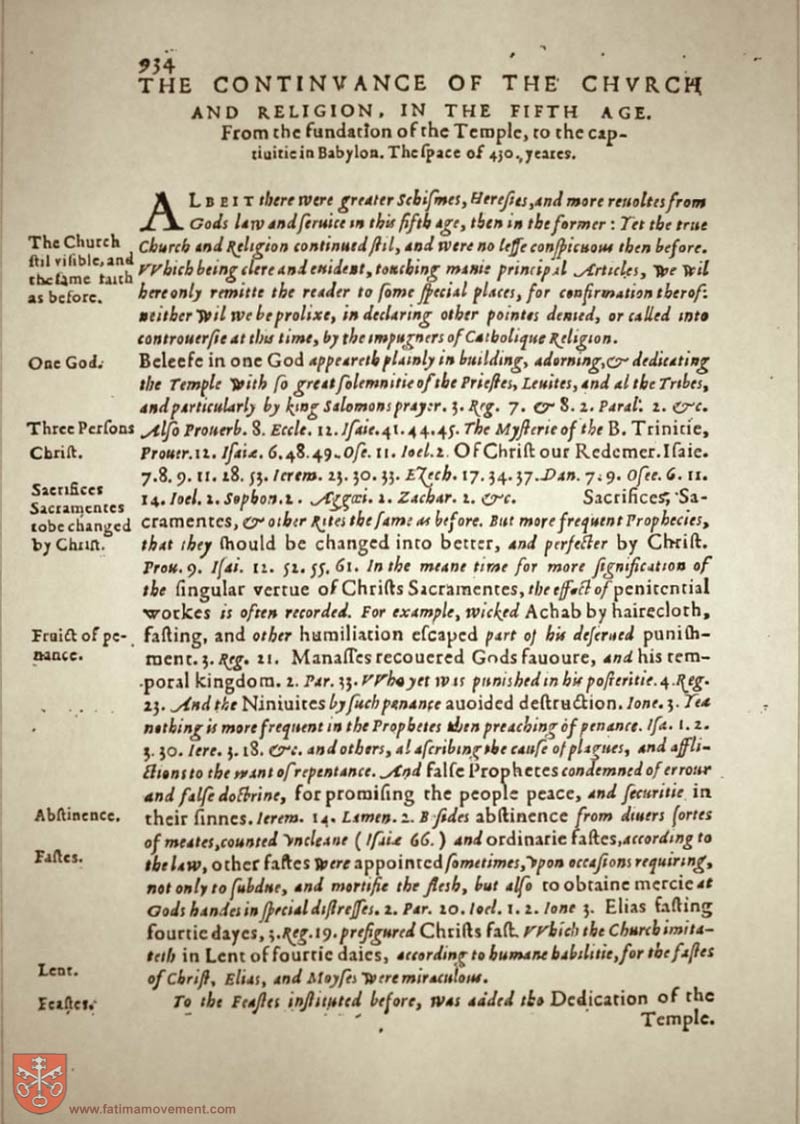 Original Douay Rheims Catholic Bible scan 0954