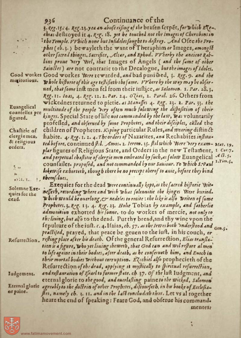 Original Douay Rheims Catholic Bible scan 0956