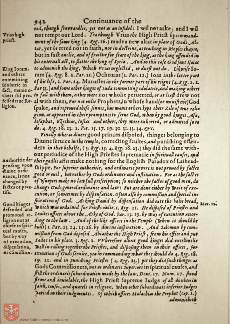 Original Douay Rheims Catholic Bible scan 0962