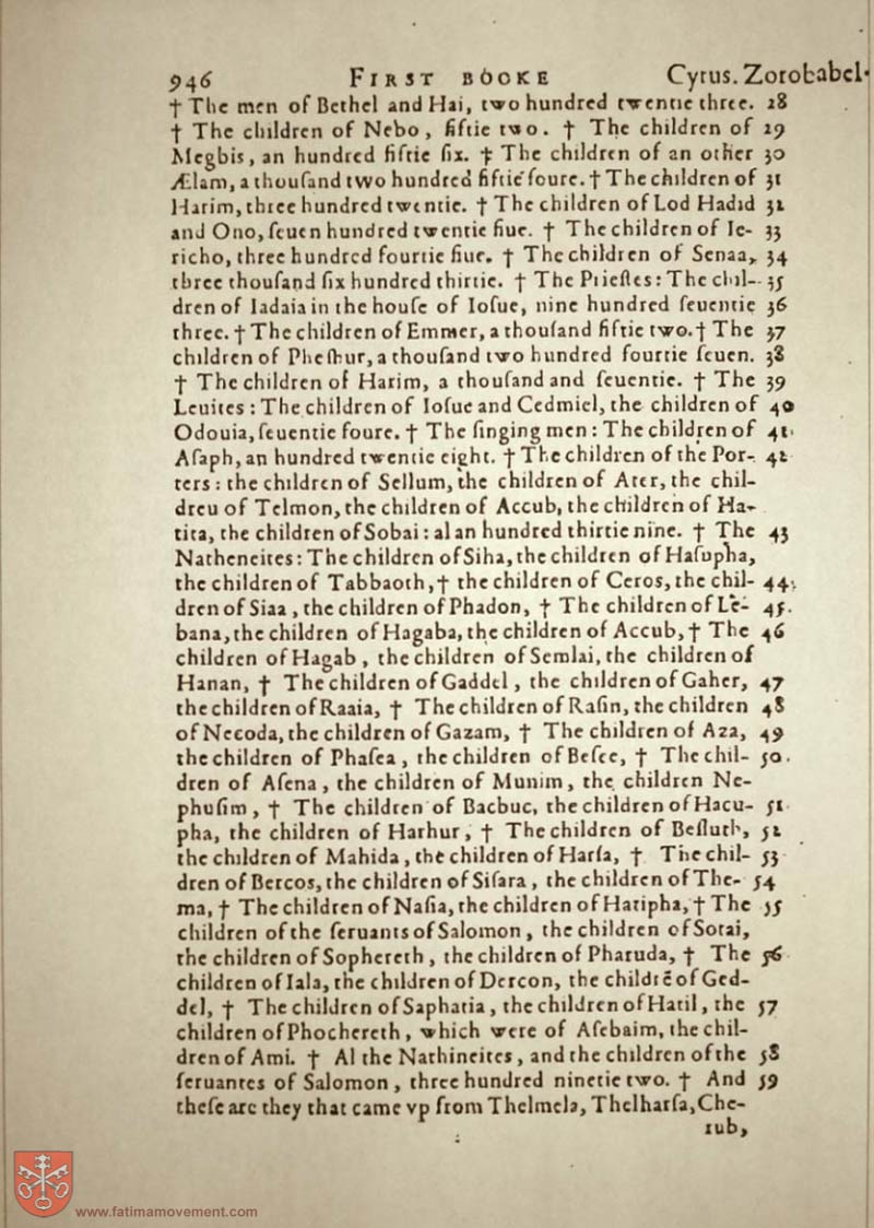 Original Douay Rheims Catholic Bible scan 0966