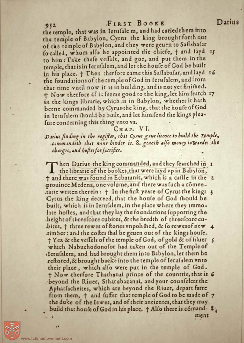Original Douay Rheims Catholic Bible scan 0972