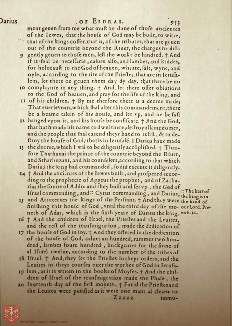 Original Douay Rheims Catholic Bible scan 0973