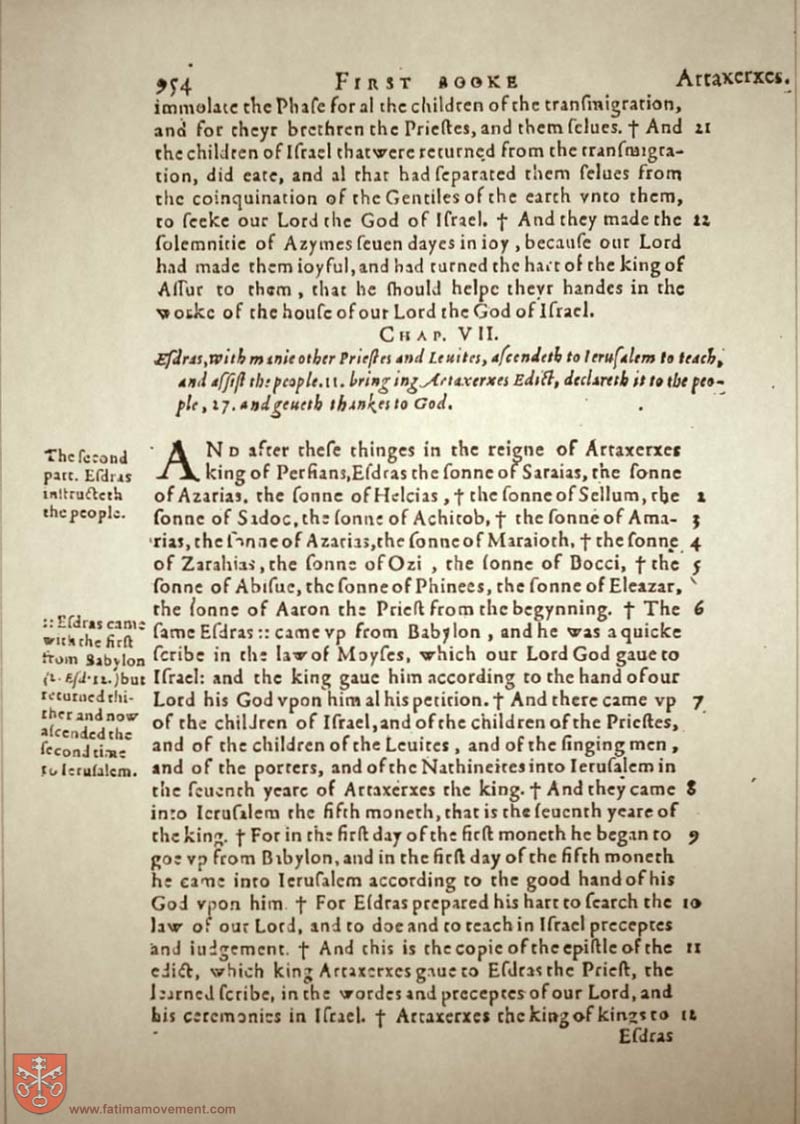 Original Douay Rheims Catholic Bible scan 0974