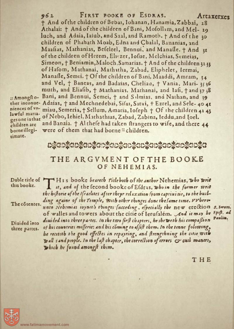 Original Douay Rheims Catholic Bible scan 0982