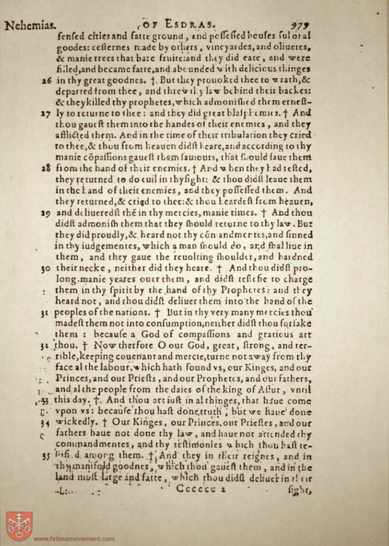 Original Douay Rheims Catholic Bible scan 0999