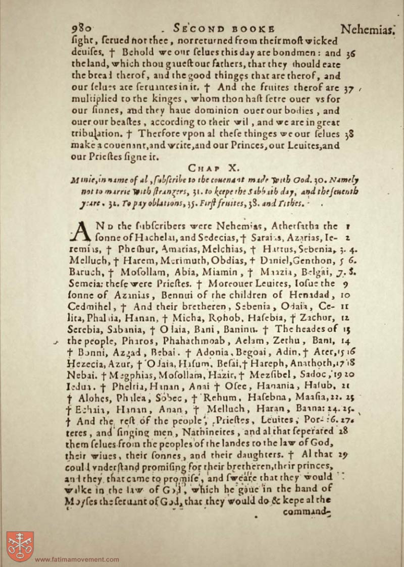 Original Douay-Rheims Catholic Bible scan 1000