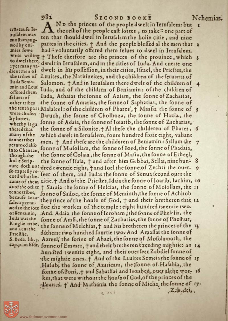 Original Douay Rheims Catholic Bible scan 1002