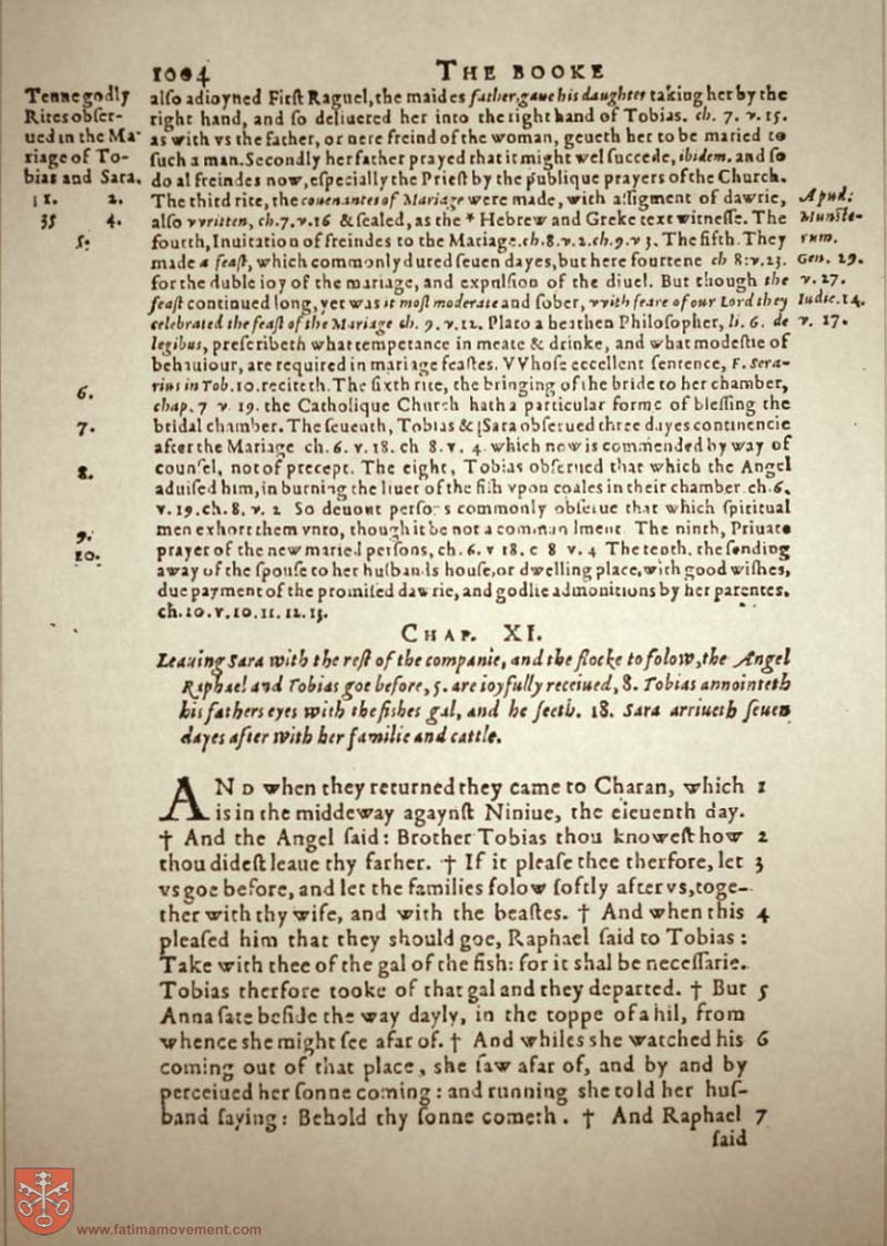 Original Douay Rheims Catholic Bible scan 1024