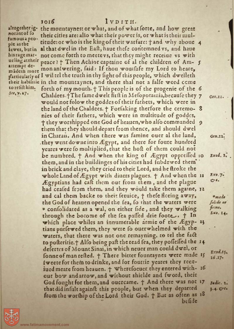 Original Douay Rheims Catholic Bible scan 1036