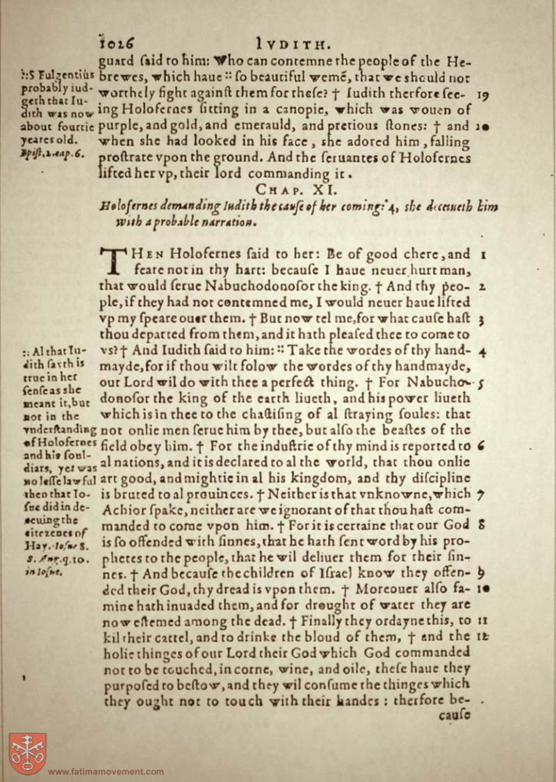 Original Douay Rheims Catholic Bible scan 1046