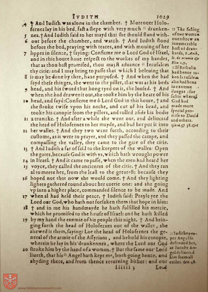 Original Douay Rheims Catholic Bible scan 1049