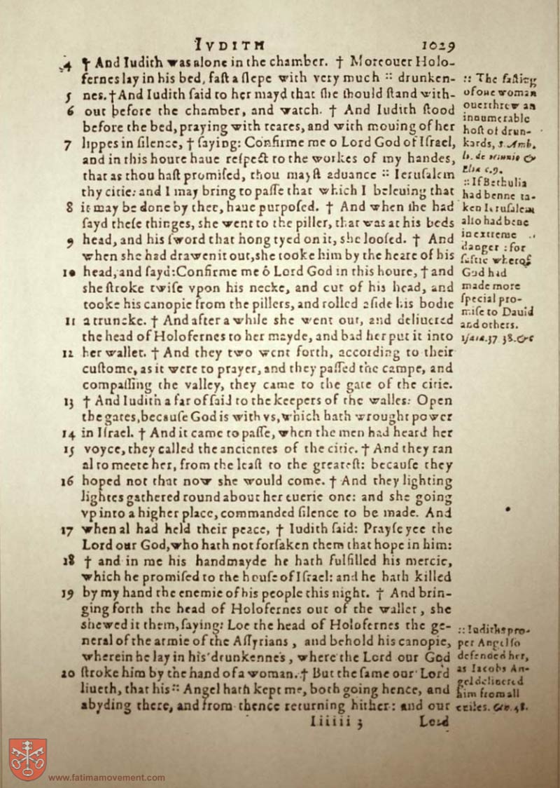 Original Douay Rheims Catholic Bible scan 1049