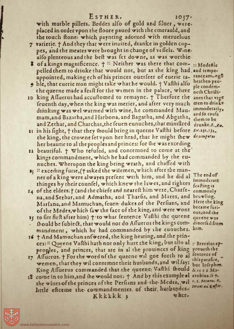 Original Douay Rheims Catholic Bible scan 1057