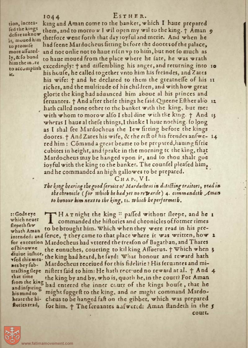 Original Douay Rheims Catholic Bible scan 1064