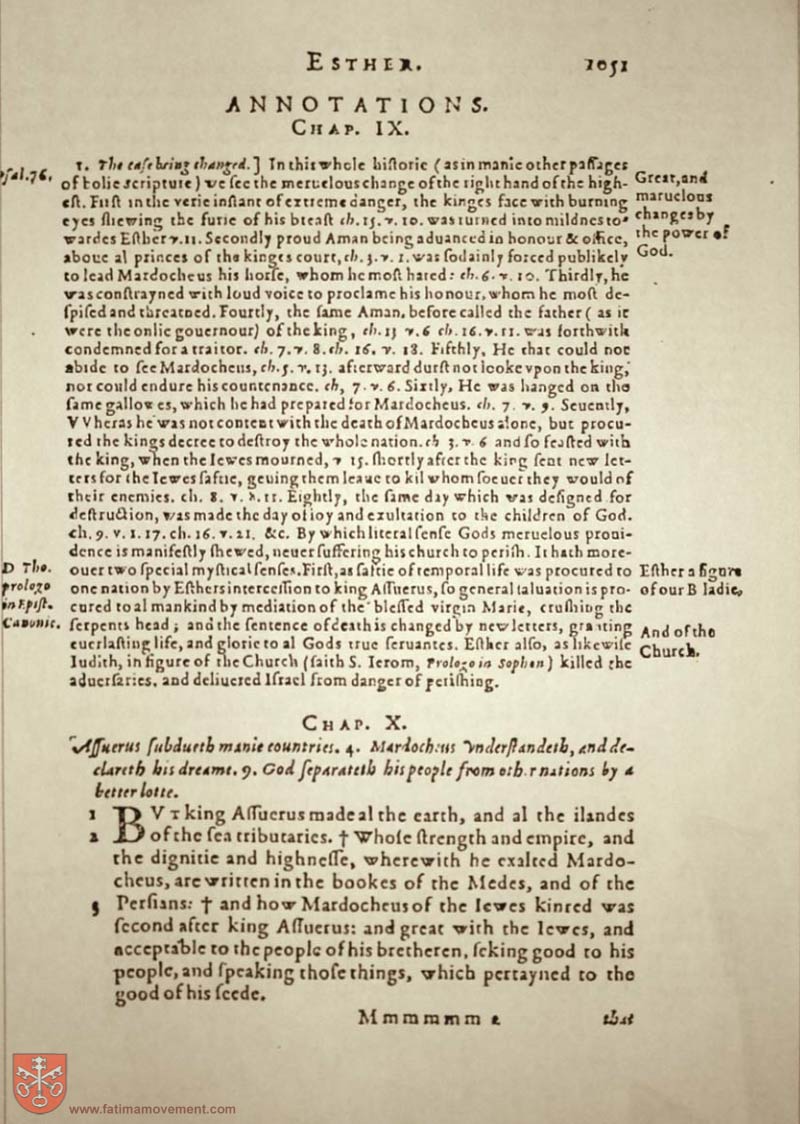 Original Douay Rheims Catholic Bible scan 1071