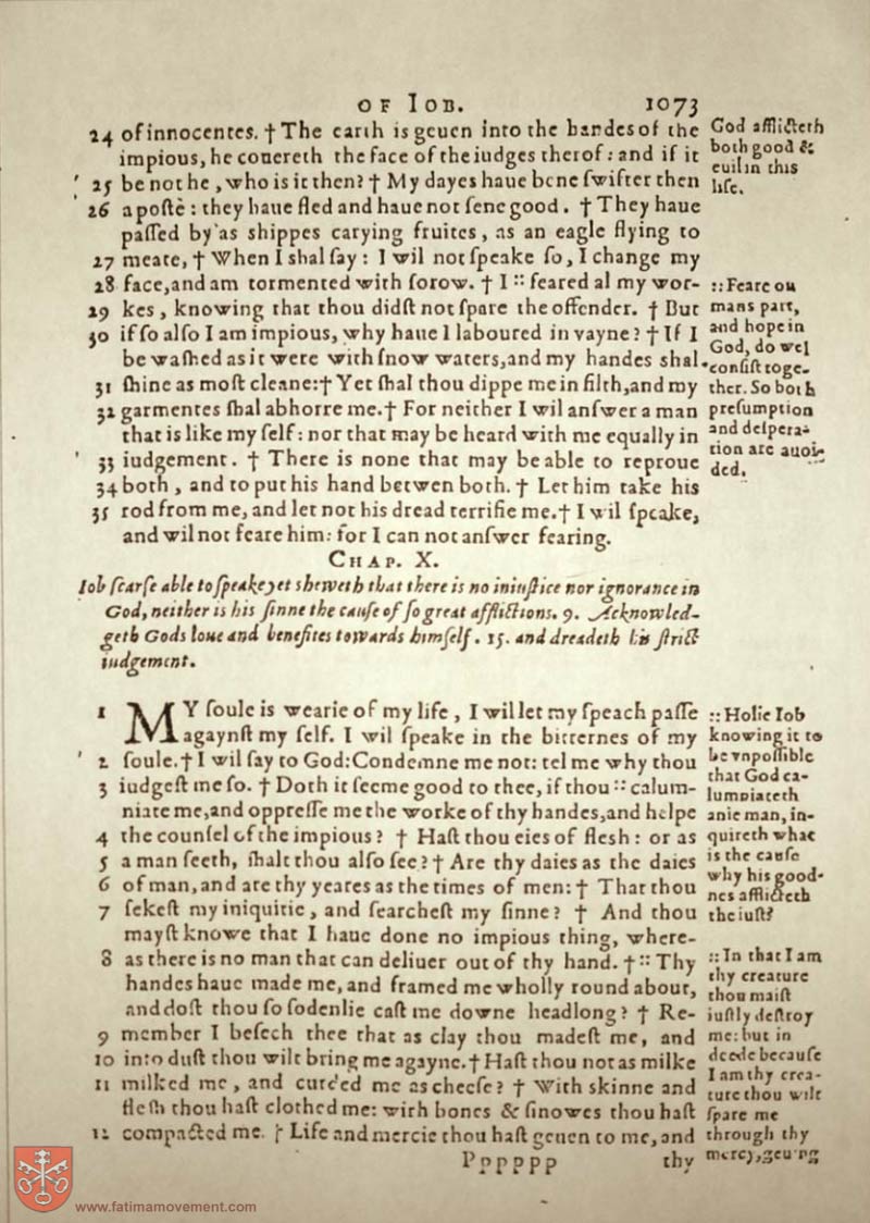 Original Douay Rheims Catholic Bible scan 1093