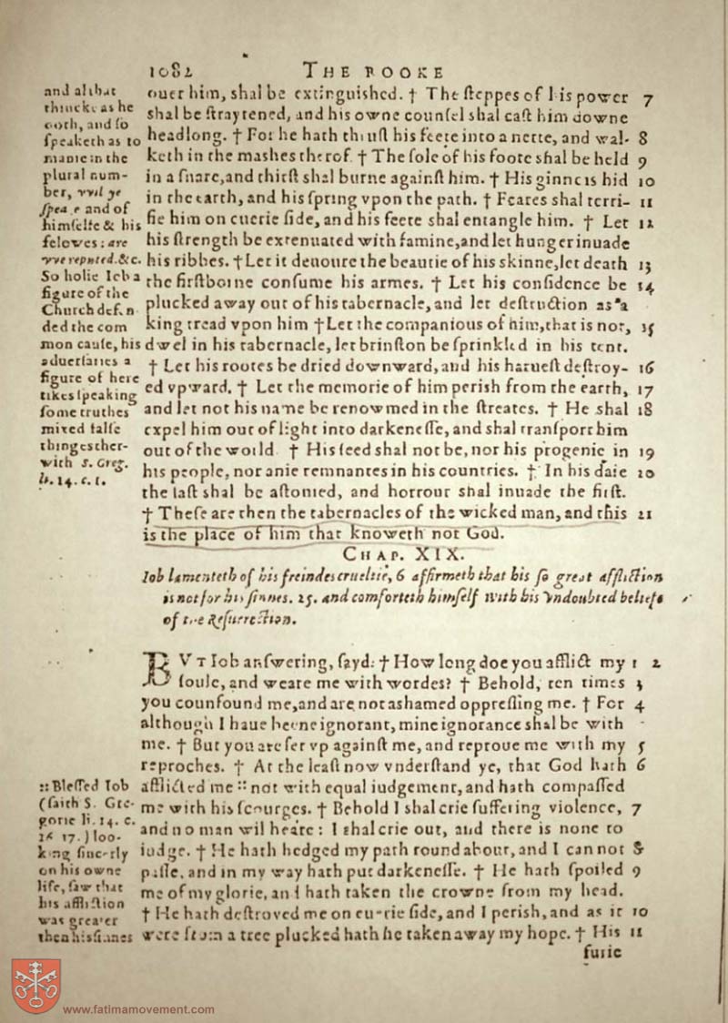 Original Douay Rheims Catholic Bible scan 1102