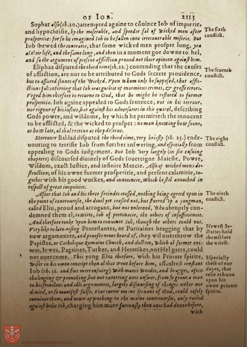 Original Douay Rheims Catholic Bible scan 1131