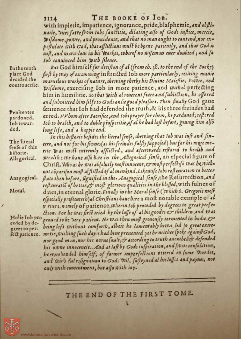 Original Douay Rheims Catholic Bible scan 1132