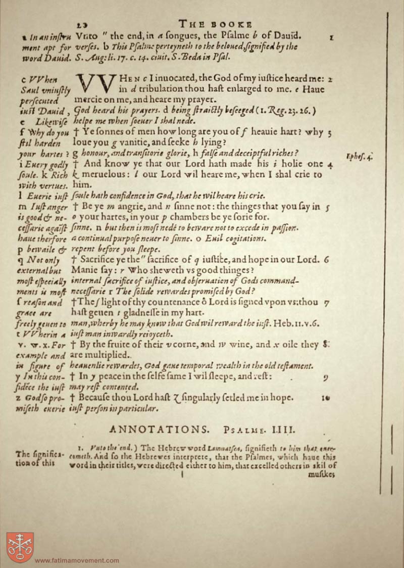 Original Douay Rheims Catholic Bible scan 1155