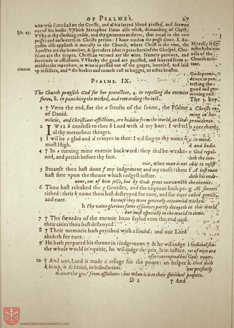 Original Douay Rheims Catholic Bible scan 1162