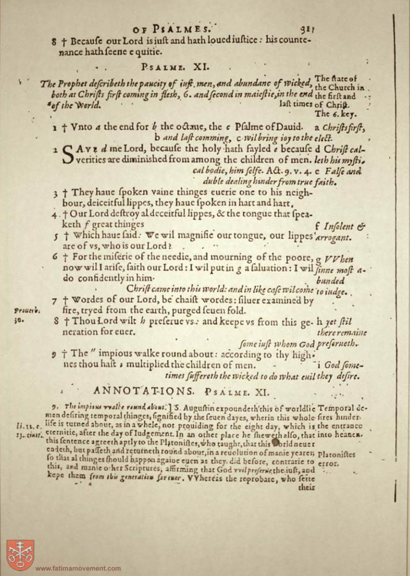 Original Douay Rheims Catholic Bible scan 1166