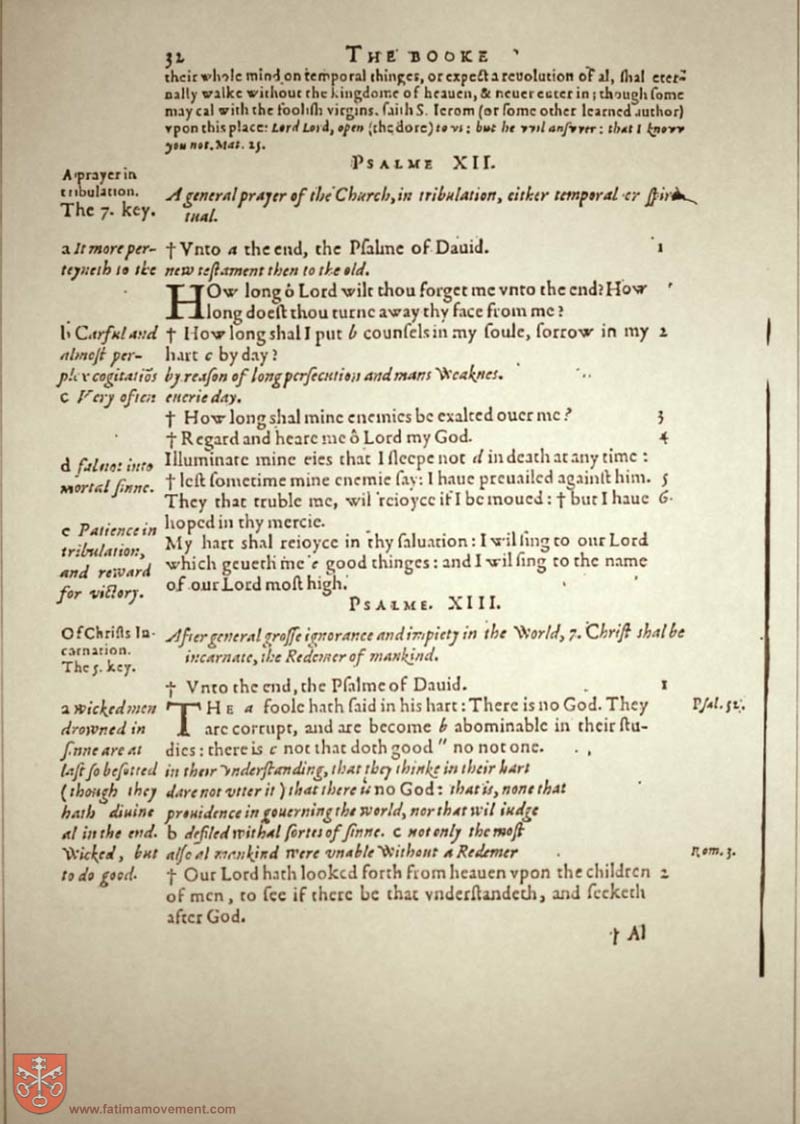 Original Douay Rheims Catholic Bible scan 1167