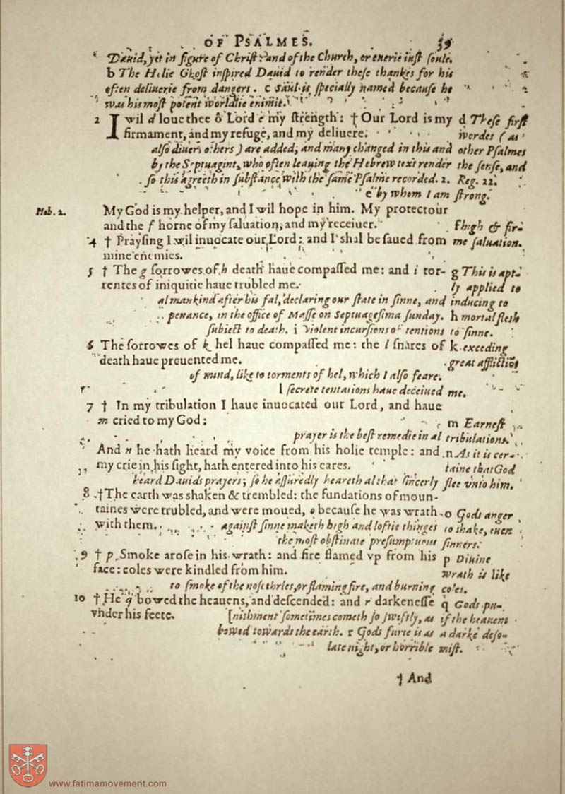Original Douay Rheims Catholic Bible scan 1174