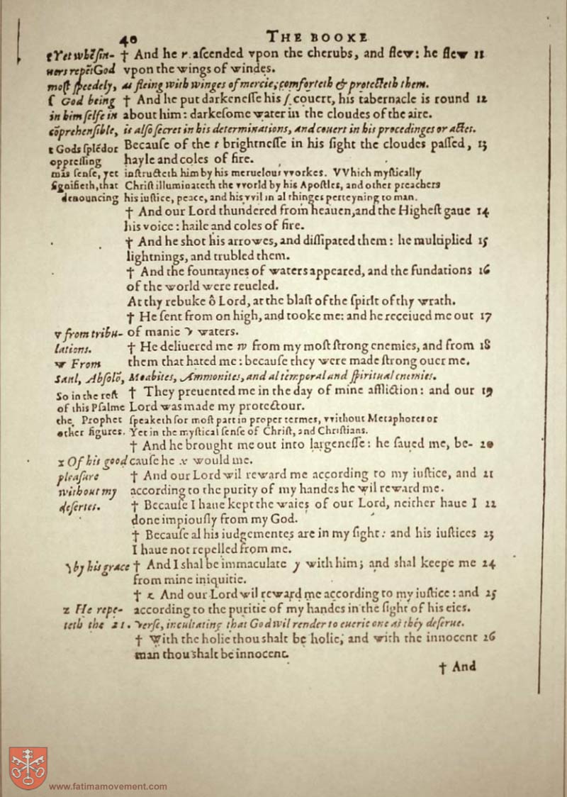 Original Douay Rheims Catholic Bible scan 1175