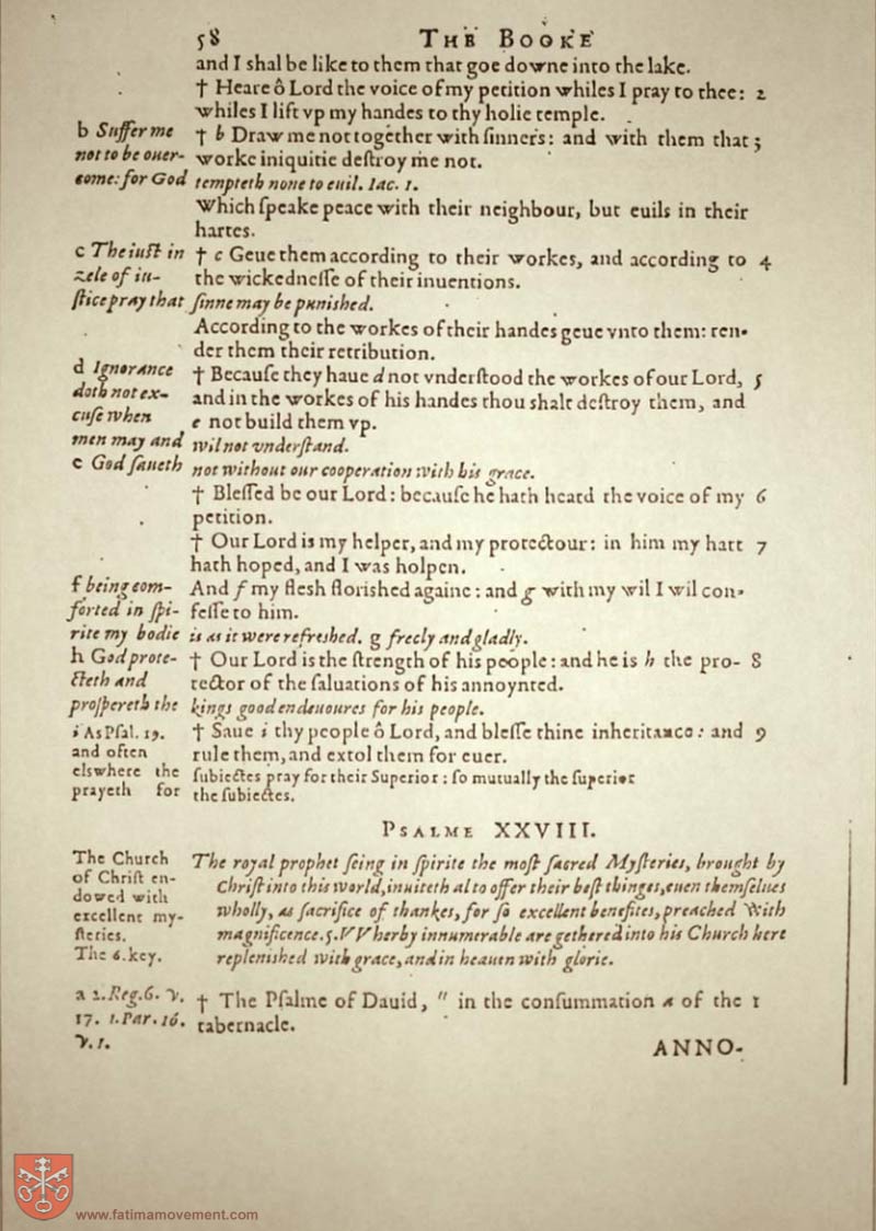 Original Douay Rheims Catholic Bible scan 1193