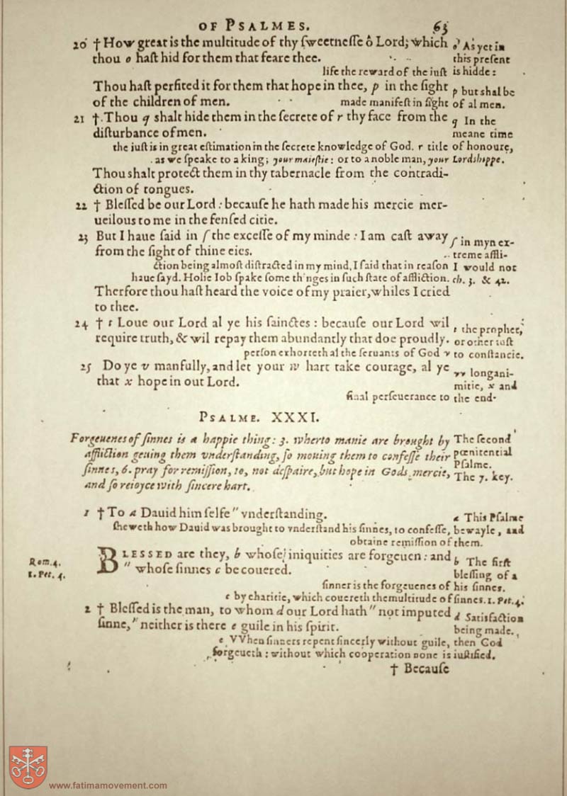 Original Douay Rheims Catholic Bible scan 1198