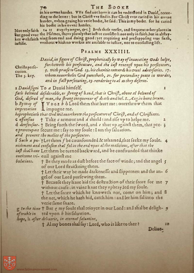 Original Douay Rheims Catholic Bible scan 1205