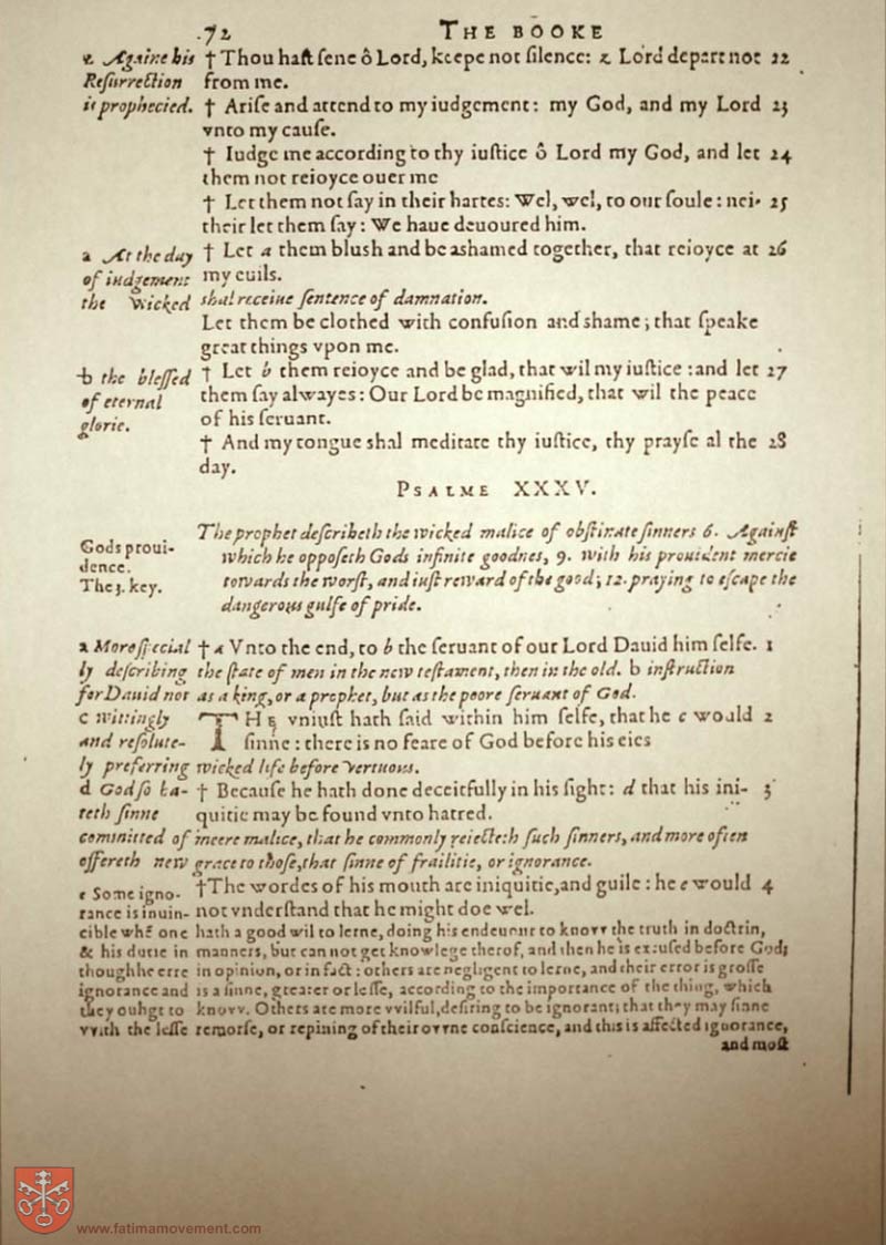 Original Douay Rheims Catholic Bible scan 1207