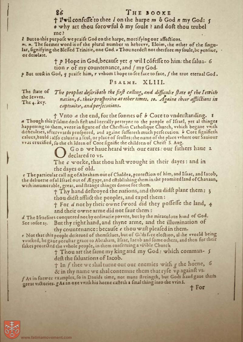 Original Douay Rheims Catholic Bible scan 1221