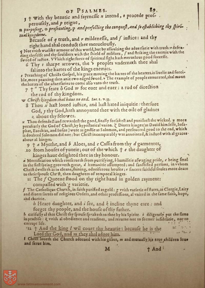 Original Douay Rheims Catholic Bible scan 1224