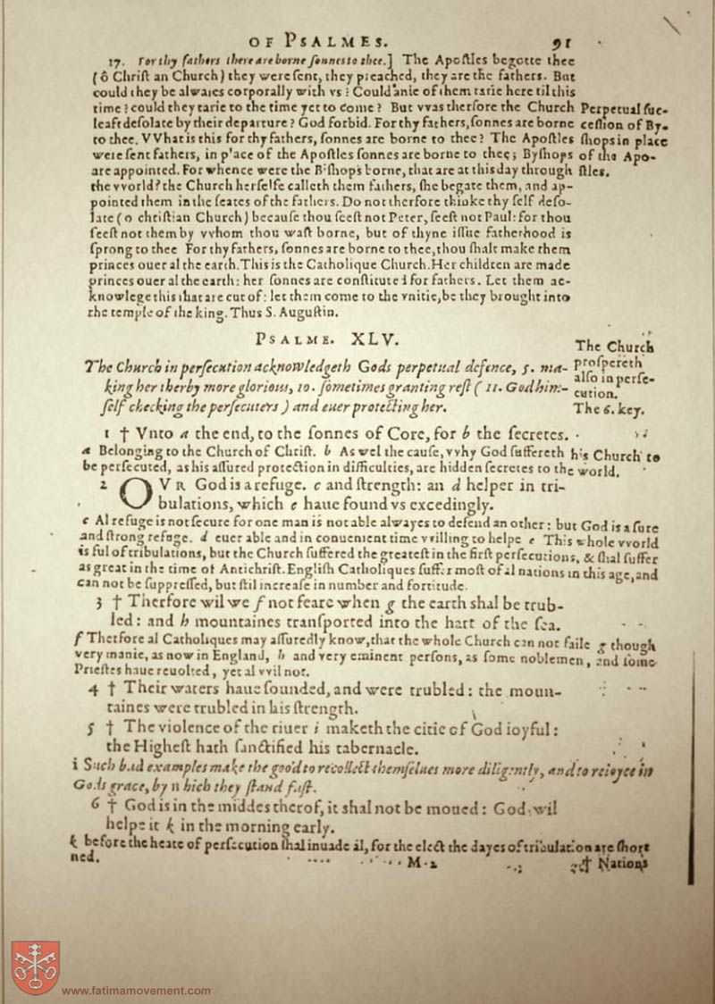 Original Douay Rheims Catholic Bible scan 1226