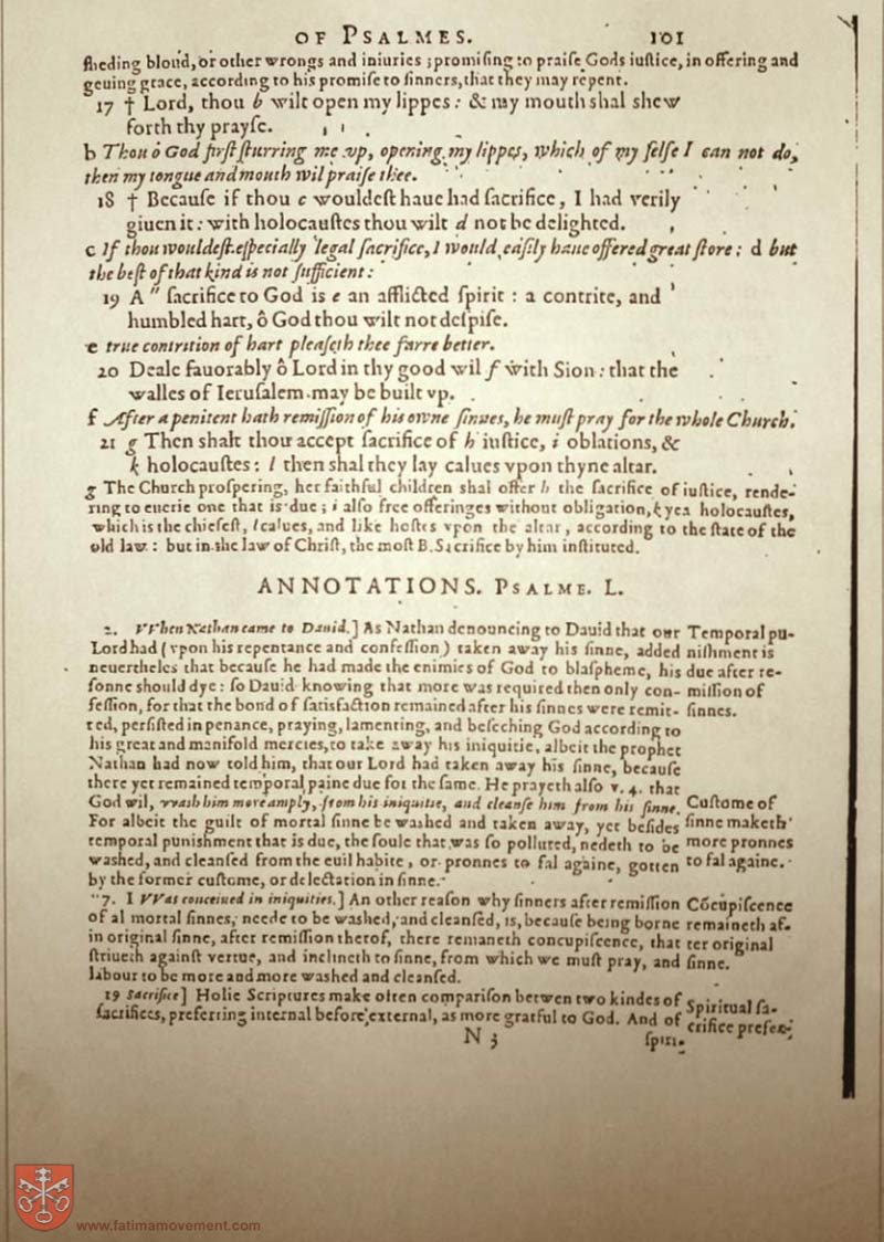 Original Douay Rheims Catholic Bible scan 1236