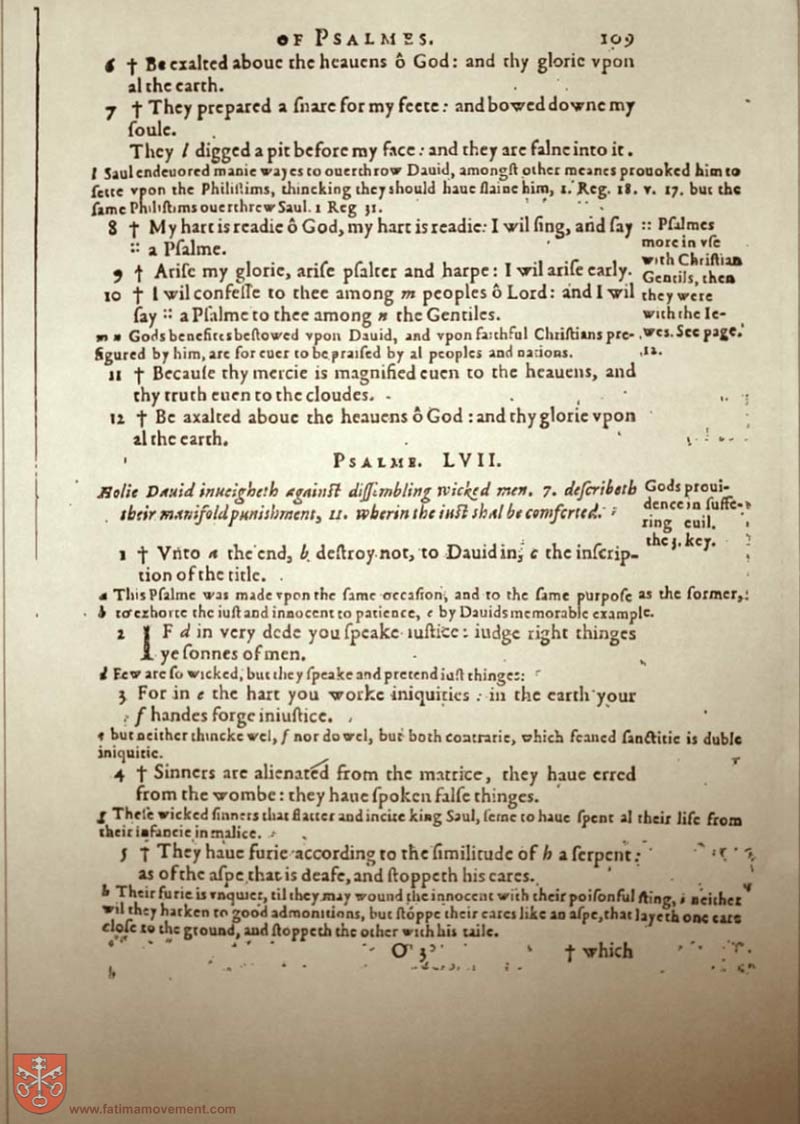 Original Douay Rheims Catholic Bible scan 1244