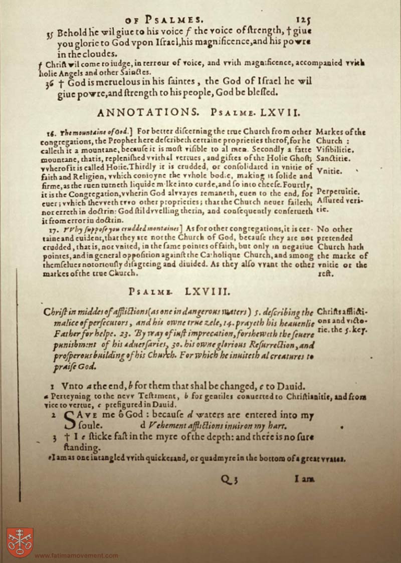 Original Douay Rheims Catholic Bible scan 1260