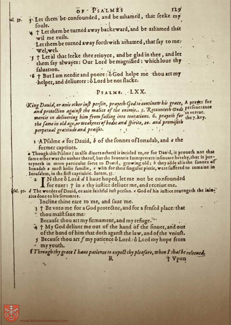 Original Douay Rheims Catholic Bible scan 1264
