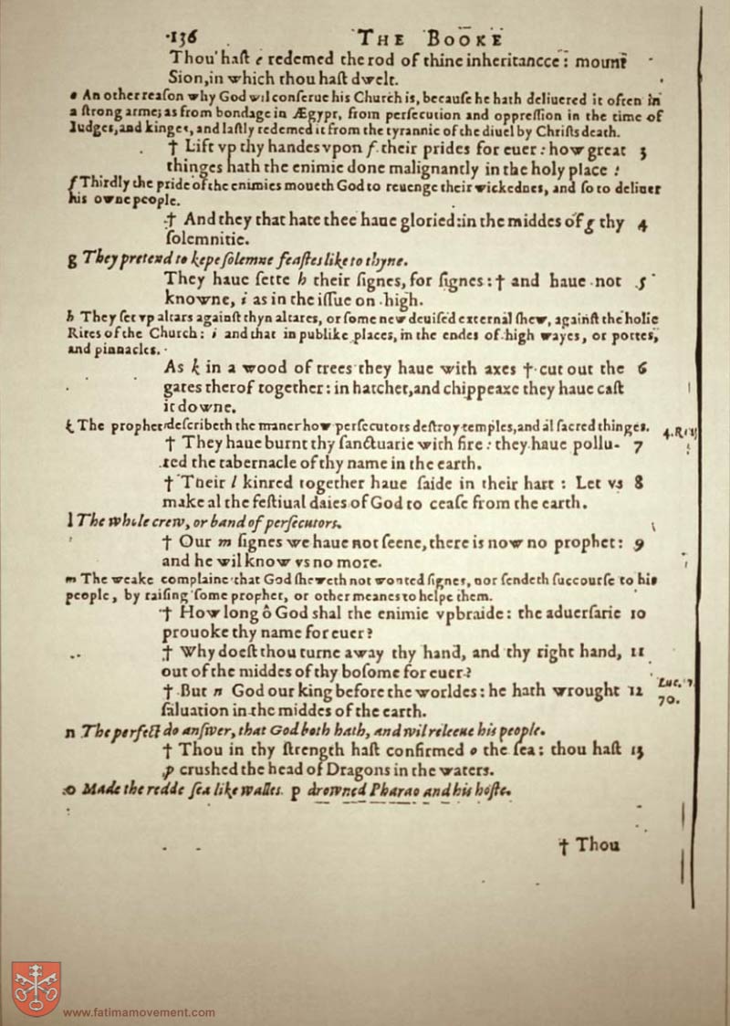 Original Douay Rheims Catholic Bible scan 1271