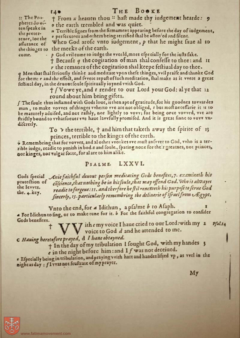 Original Douay Rheims Catholic Bible scan 1275