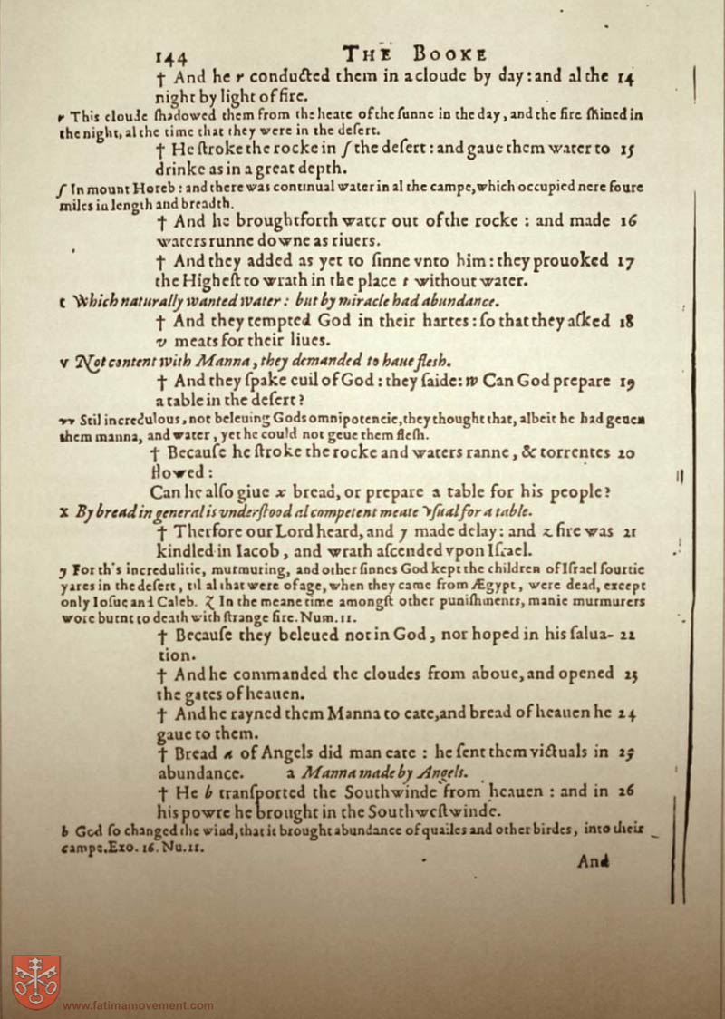 Original Douay Rheims Catholic Bible scan 1279