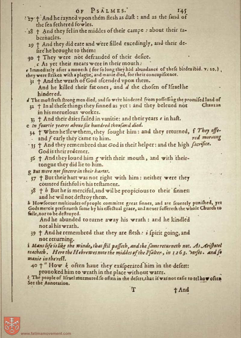 Original Douay Rheims Catholic Bible scan 1280