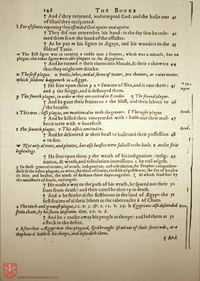 Original Douay Rheims Catholic Bible scan 1281