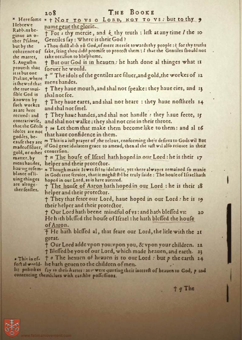 Original Douay Rheims Catholic Bible scan 1343
