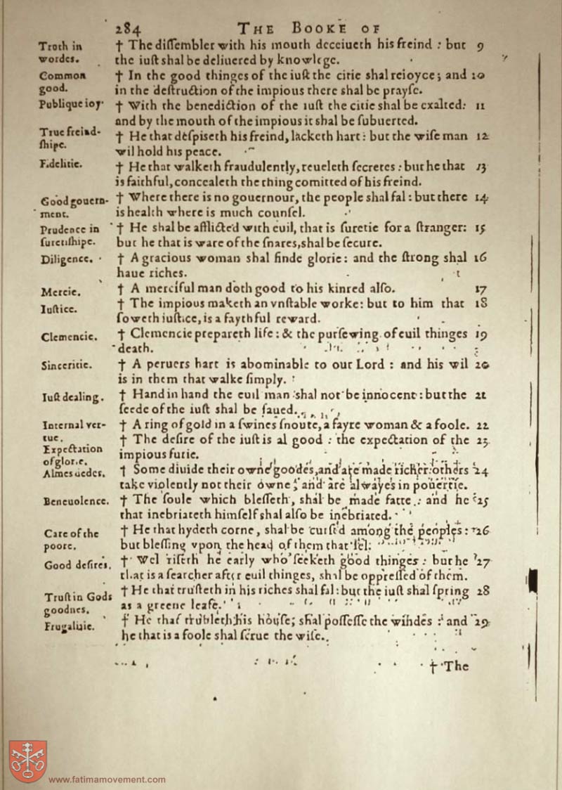 Original Douay Rheims Catholic Bible scan 1419