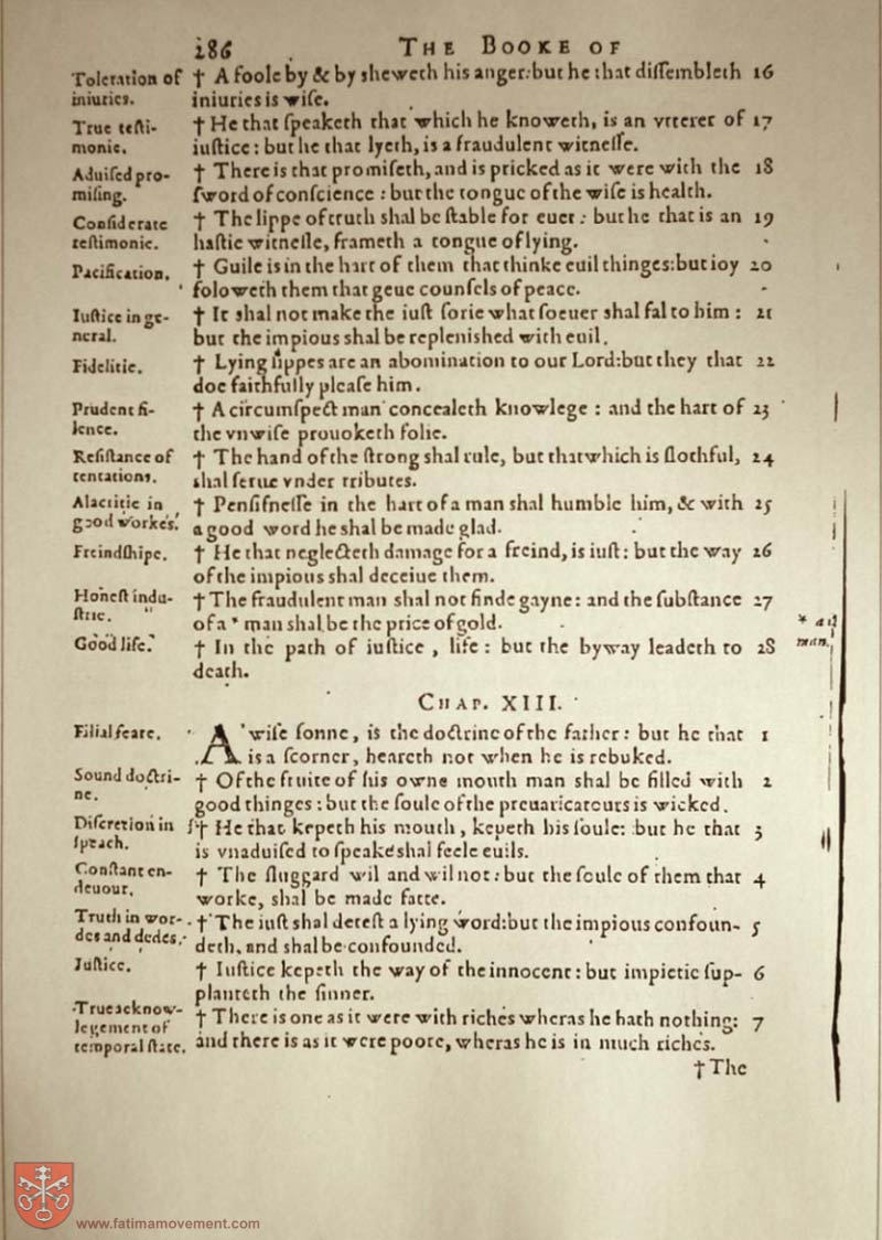 Original Douay Rheims Catholic Bible scan 1421