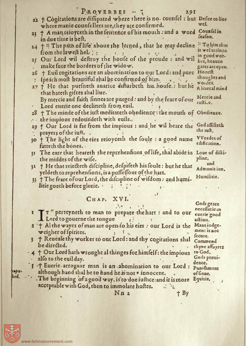 Original Douay Rheims Catholic Bible scan 1426