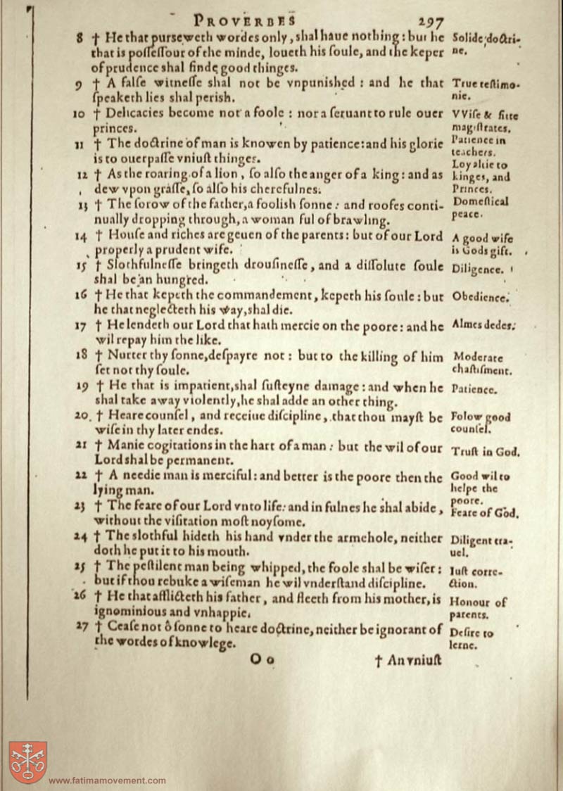 Original Douay Rheims Catholic Bible scan 0000